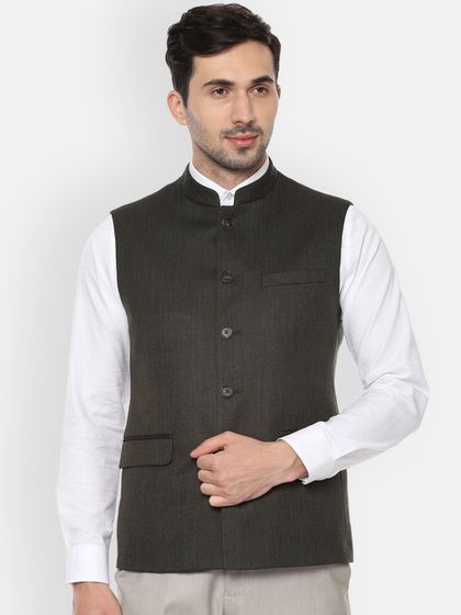 van heusen nehru jacket