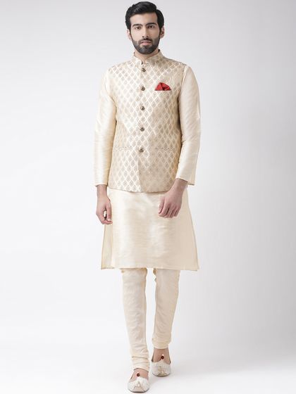 Buy Raymond Ethnix Blue \u0026 Beige Kurta 