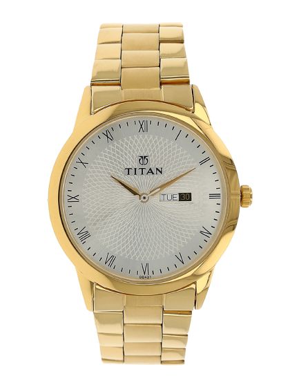 Buy Titan Karishma Men Silver Analogue Watch NL1650YM05 Watches