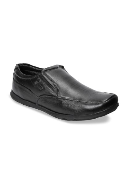 Buy Red Chief Men Black Genuine Leather Formal Shoes Formal