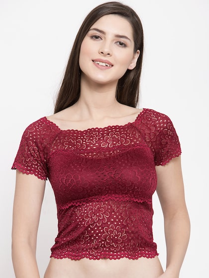 Buy H&M Non Padded Embroidered Balconette Bra - Bra for Women 26988442