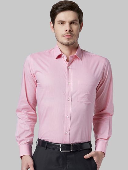 Buy Peter England Men Maroon Slim Fit 