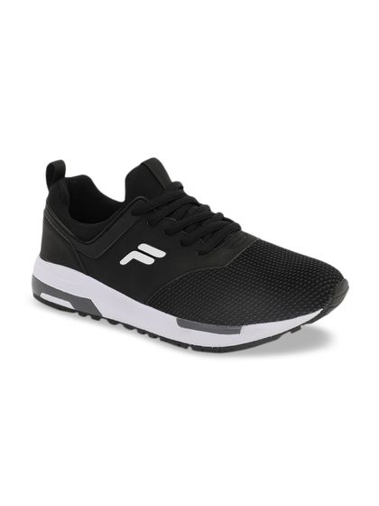 fila men's black sneakers