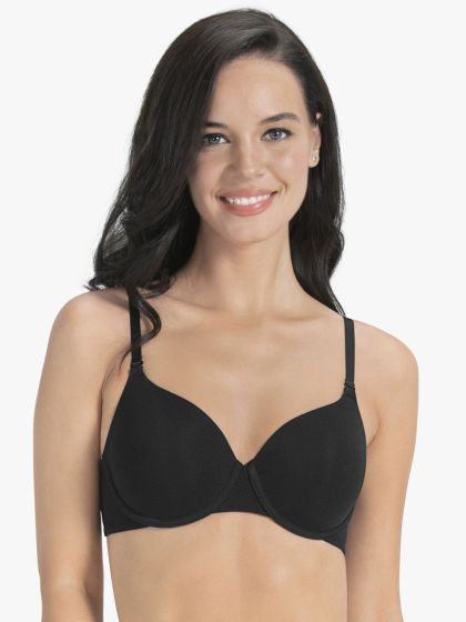 Amante Navy Solid Lightly Padded Wired Full Coverage T-Shirt Bra BRA26401