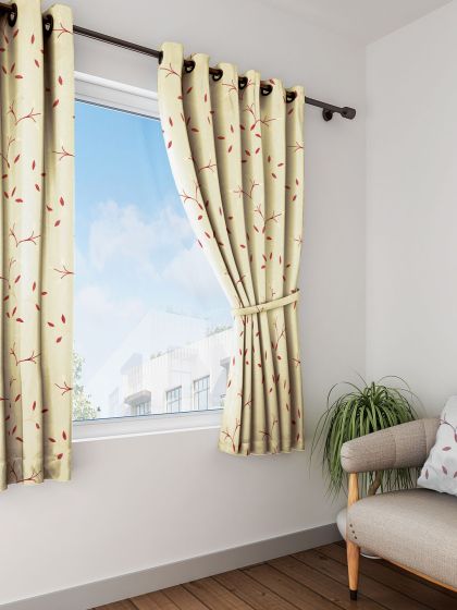 Buy Cortina Cream Coloured Maroon Window Curtains Curtains And Sheers For Unisex 7287155 Myntra We believe in helping you find the product that is right for aliexpress carries many cream curtain fabric related products, including tuperwere , evangelion zentai , curtains and tulle for children room , glass. myntra