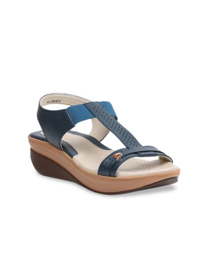 blue embellished sandals
