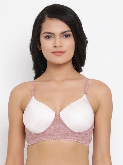 Buy Innocence Push-Up Non-Wired Full Coverage T-Shirt Bra - Royal
