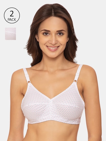Pooja Ragenee Everyday Pure Cotton bra for Womens (Pack Of 3)