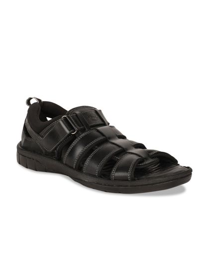 hush puppies men's leather athletic & outdoor sandals
