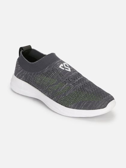 Navy Blue Whizz Slip On Running Shoes 