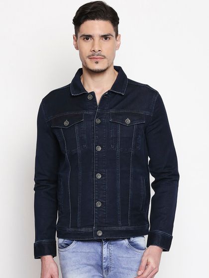 jeans jacket myntra