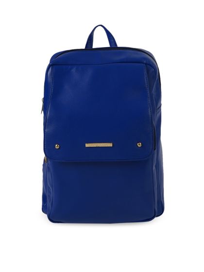 Buy Dune London Women Navy Blue Solid Backpack Backpacks for