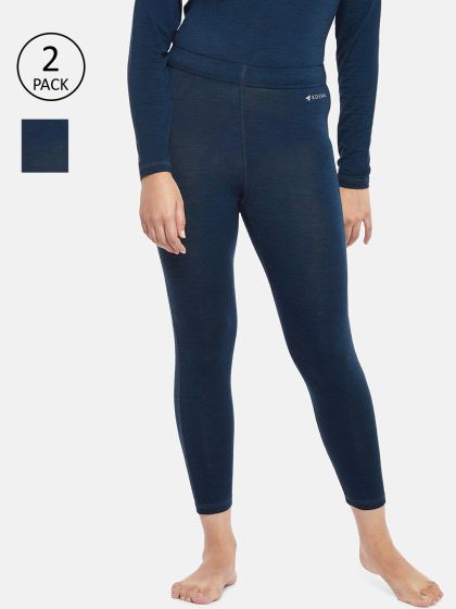 navy thermal leggings