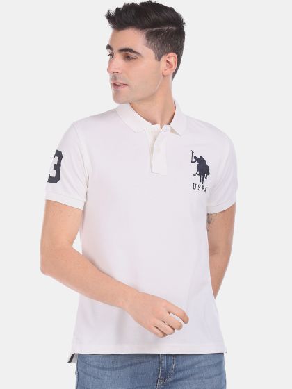 us polo t shirts myntra