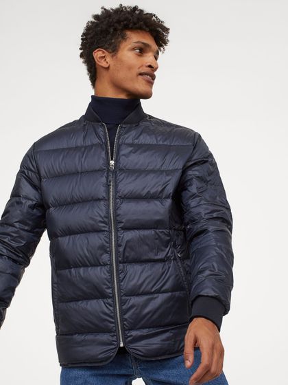 replay reversible thin down jacket