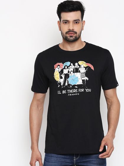 Buy The Souled Store Unisex Black Friends Central Perk Printed Round Neck T Shirt Tshirts For Unisex Myntra