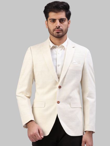 off white colour blazer