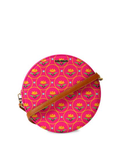 round sling bag myntra