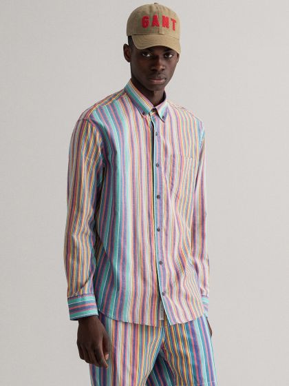 Levi's men's top striped casual shirt