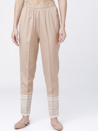 Cotton Printed Women Trouser