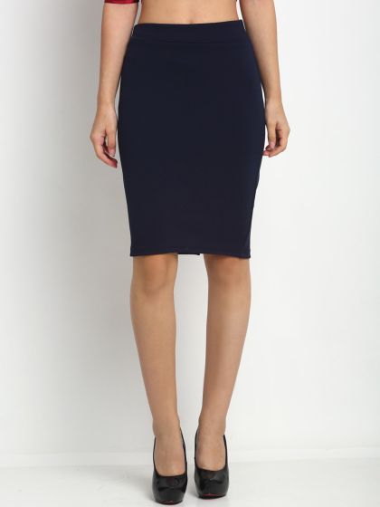 Khaki skirt hotsell womens navy blue