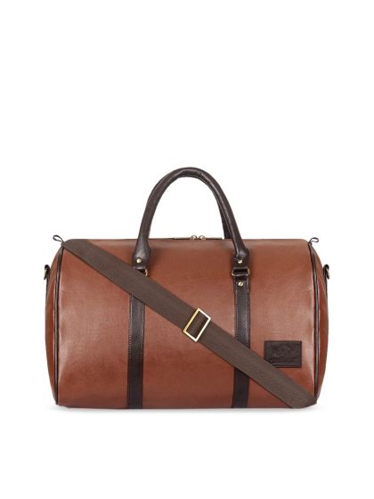 Puma leather deals duffle bag