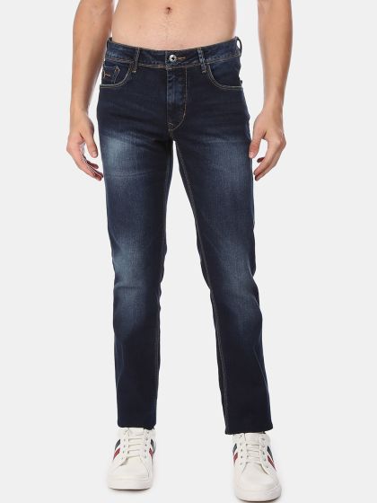 Buy Flying Machine Men Blue Skinny Jackson Fit Stretchable Jeans