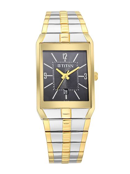 Buy Titan Men Black Analogue Watch NK9315BM02 Watches for Men