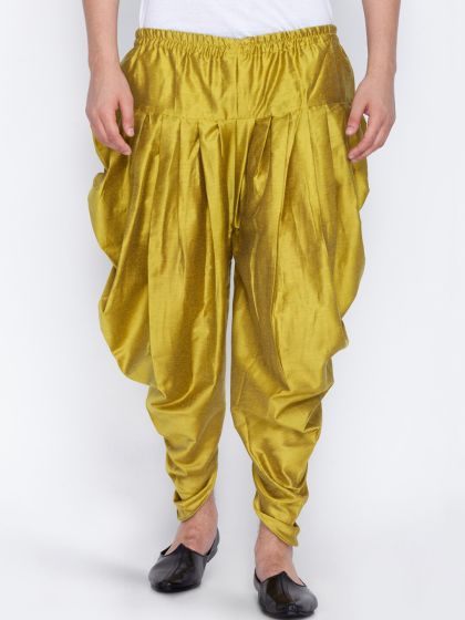 Buy HANGUP Solid Silk Regular Fit Men's Harem Pants