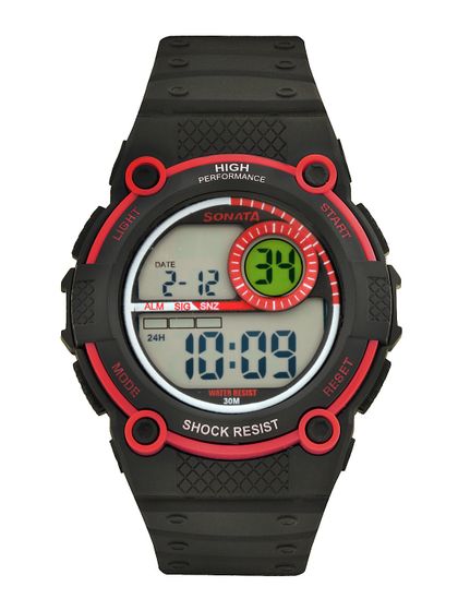 sonata shock resistant watch