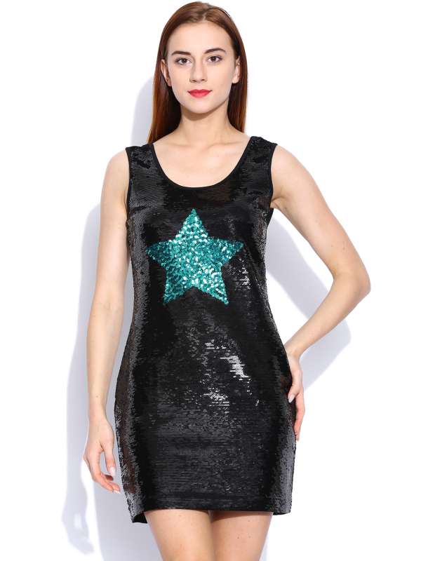 Myntra sequin dress sales