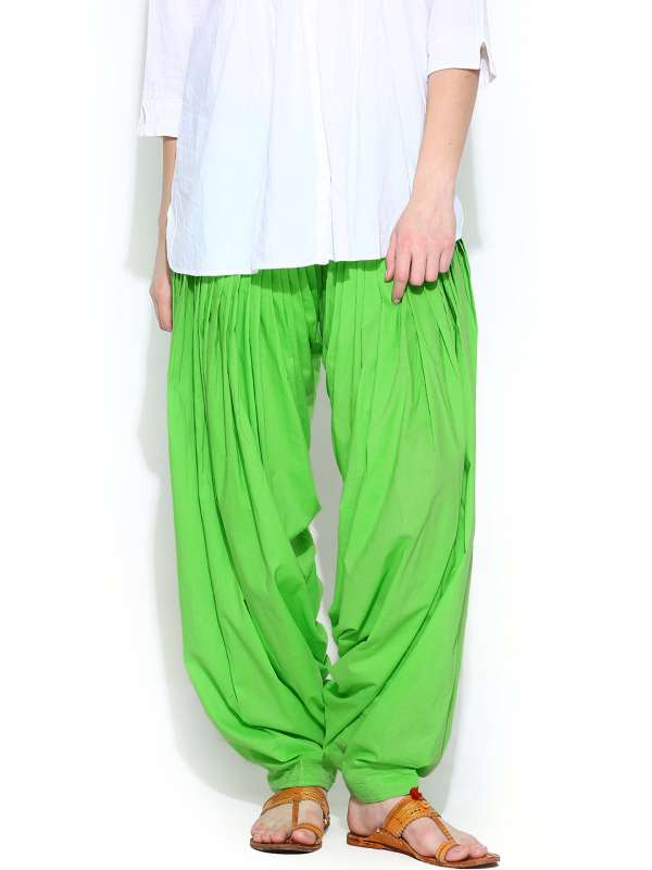 Buy Nila Enterprises Women's Banien Cloth patiala pants -XXL-L.Orange at  Amazon.in