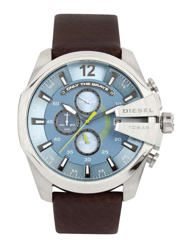 Diesel Watches Buy Diesel Watches Online In India Myntra Panerai canvas calfskin leather watch strap band pam111 20mm/22mm/24mm/26mm replacement for men's panerai/jeep/diesel seagull watches with tool. buy diesel watches online in india