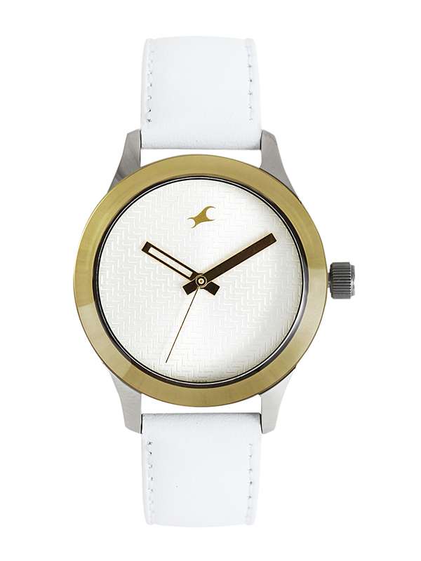 fastrack white watch