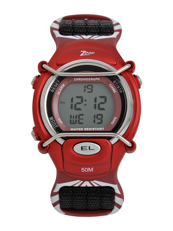 how to set alarm in zoop digital watch