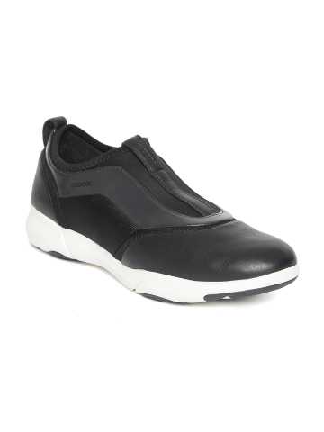 662af263 048c 4843 a77e 8182b61fe0491560765597792 Geox Women Black Slip On Sneakers 9131560765597385 1