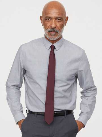 White polo hot sale with necktie