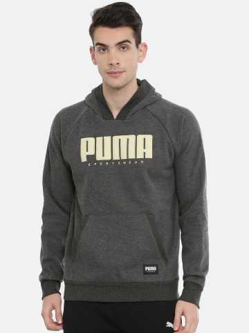 puma sweaters myntra