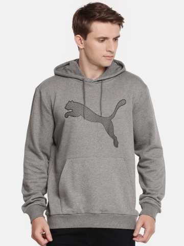 puma sweaters myntra