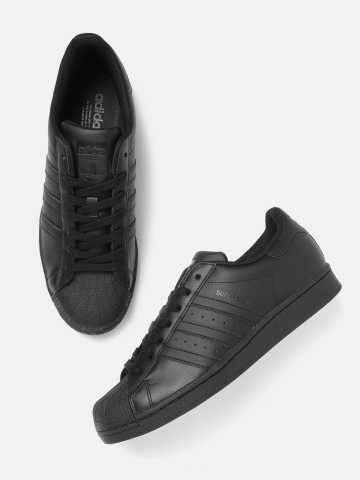 adidas mens black shoes