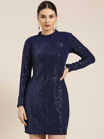 sequin dress myntra