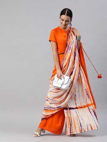 palazzo saree party wear