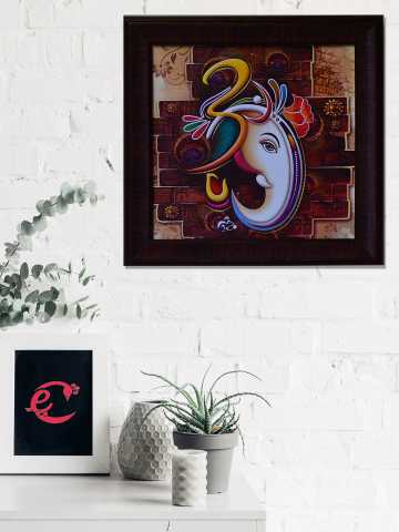 Element Om Ganesha Paintings 287576html Buy Element Om Ganesha Paintings 287576html Online In India