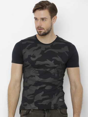 army t shirt flipkart