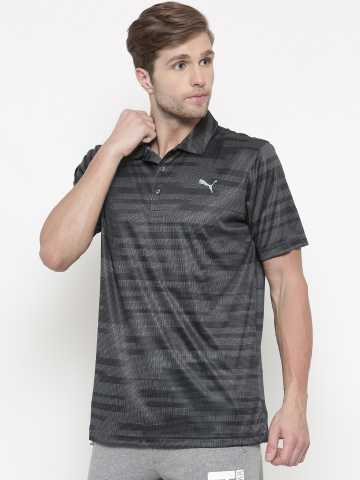 puma polo t shirts myntra