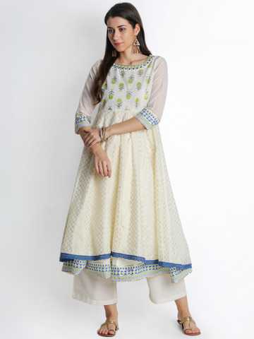 pantaloons anarkali suits
