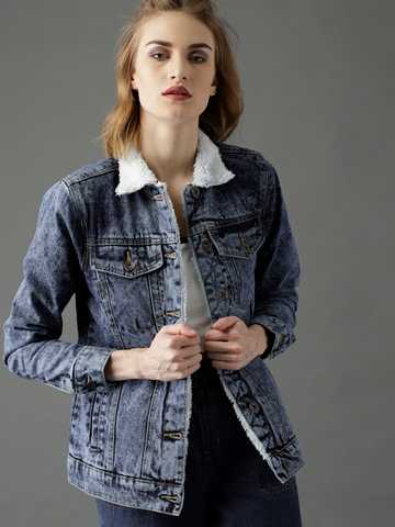 70 Model Pakai Jaket Jeans Terbaru
