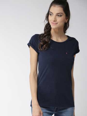 levis logo t shirt women's india
