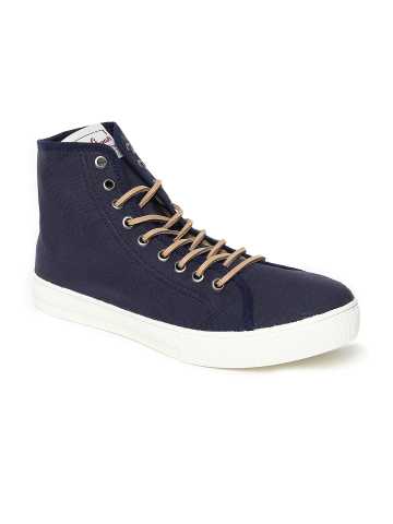 levi's men's bass mid sneakers