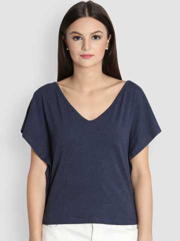 apple cut t shirt myntra